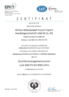 DIN EN ISO 9001-2015